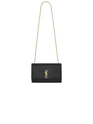 Black YSL KATE SMALL SHOULDER BAG