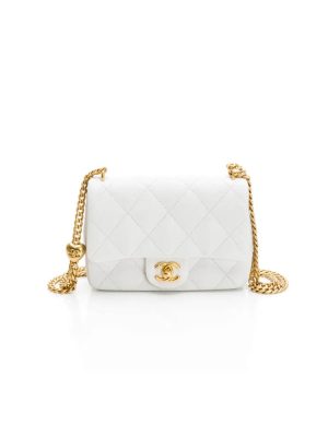 Chanel Love Gold Ball Chain Shoulder Bag