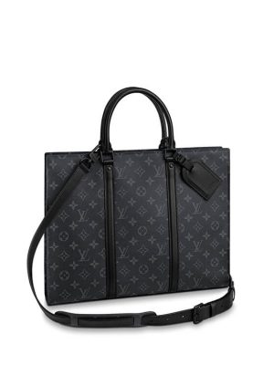 LV Sac Plat Horizontal Zippe