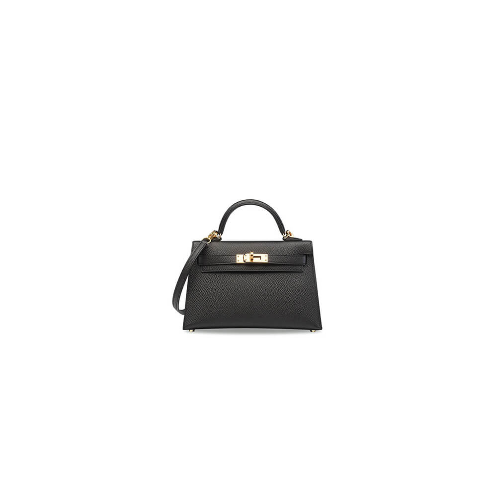 Black Hermes Mini Kelly II (High-end Grade)
