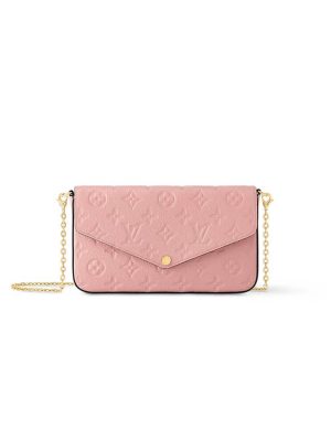 Pink LV Felicie Pochette