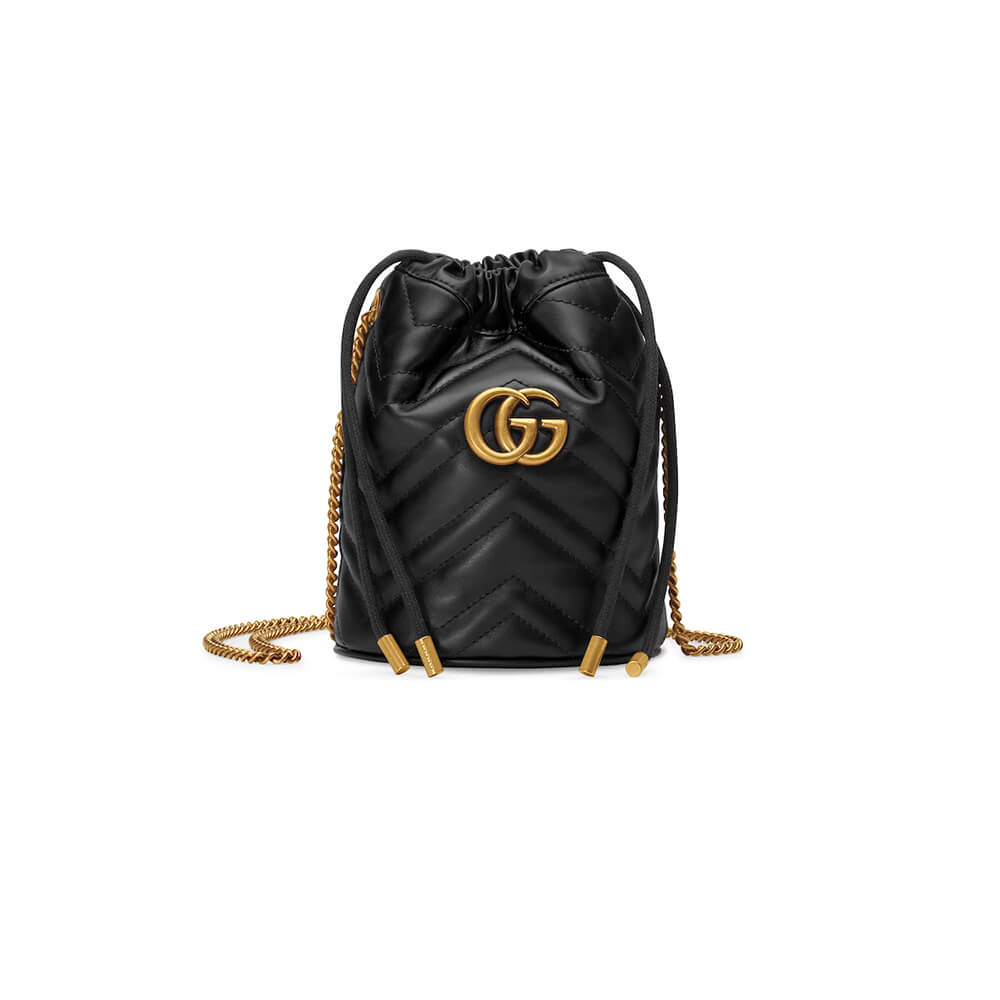 GG MARMONT mini bucket bag