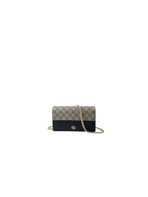 GG Marmont two-tone mini chain bag