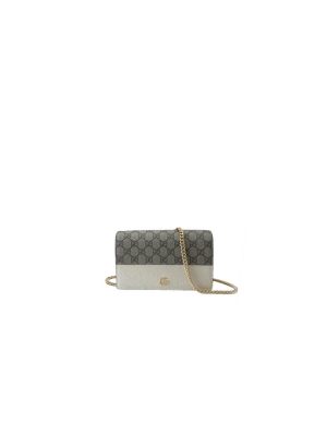 GG Marmont two-tone mini chain bag