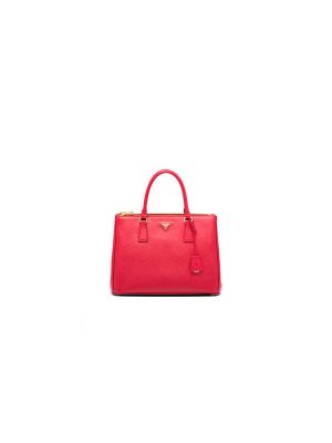 Red Large Prada Galleria Saffiano leather bag