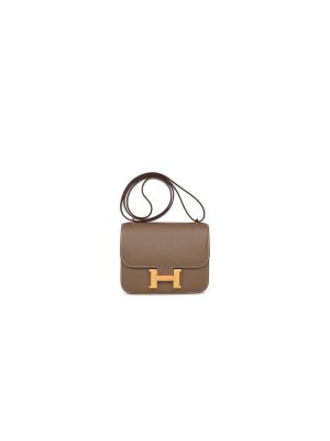 Elephant Gray Hermes Constance 19