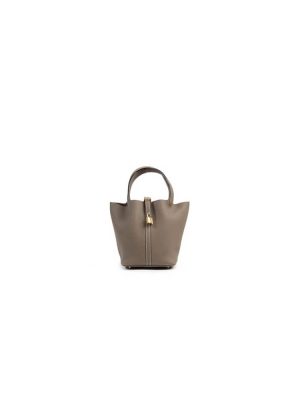 Etoupe Hermes Picotin Lock 22 bag