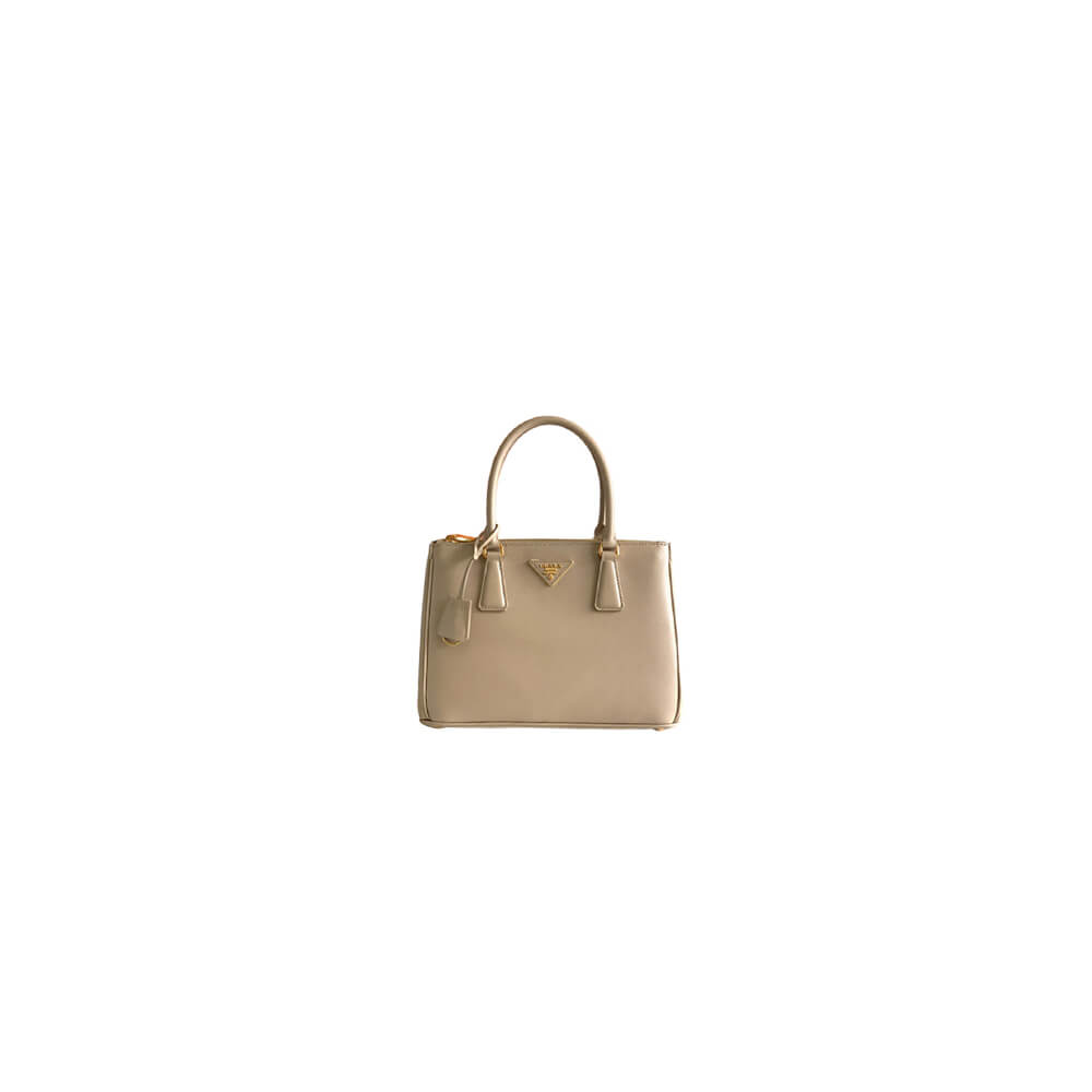 Sand Beige Medium Prada Galleria Saffiano leather bag