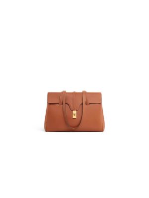 CELINE Medium Soft 16 Bag in Smooth Calfskin (High-end Grade)
