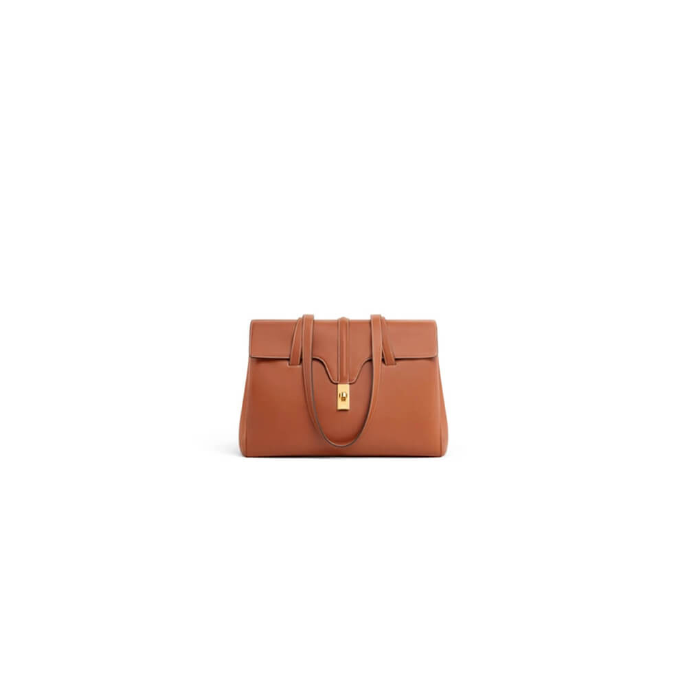 CELINE Medium Soft 16 Bag in Smooth Calfskin (High-end Grade)