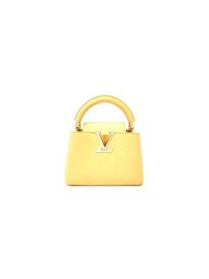 Yellow LV Capucines Mini (high-end grade)