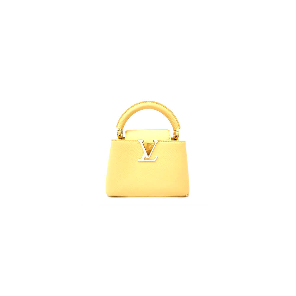 Yellow LV Capucines Mini (high-end grade)