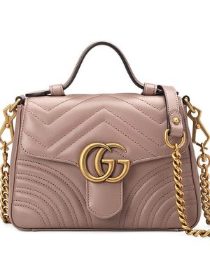 Gucci GG Marmont Mini Top Handle Bag