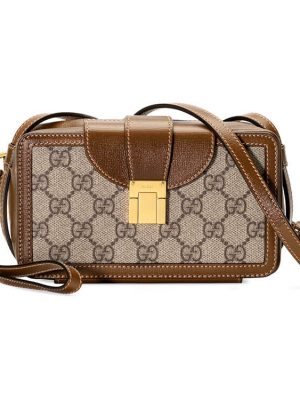 Gucci GG Mini Bag With Clasp Closure