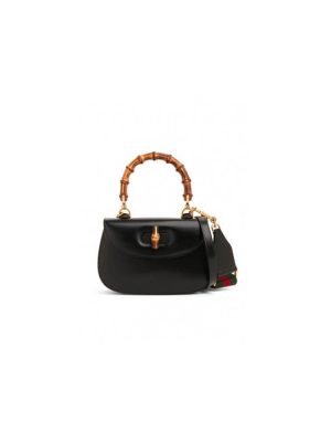 GUCCI BAMBOO 1947 JUMBO GG SMALL TOP HANDLE BAG