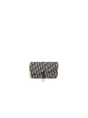 Dior Saddle Pouch with Chain