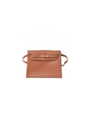 Gold Brown Hermes Kelly Danse