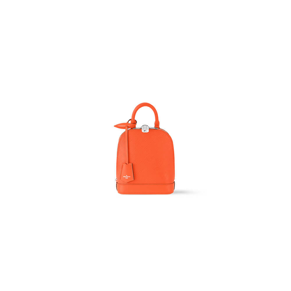 Orange LV Alma Backpack