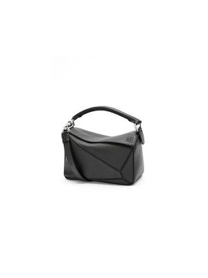 Black LOEWE Small Puzzle Bag