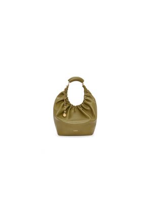 Olive Loewe Medium Squeeze bag in nappa lambskin
