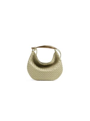 Travertine Bottega Veneta Medium Sardine Handbag
