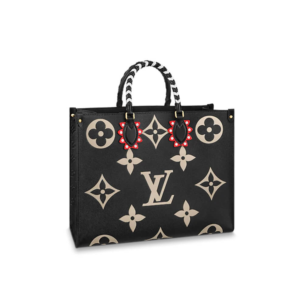 Cream Louis Vuitton CRAFTY ONTHEGO GM
