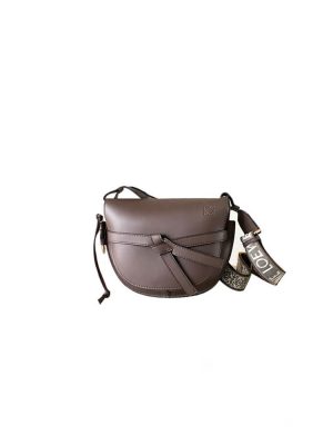 Loewe Small Gate bag in soft calfskin and jacquard