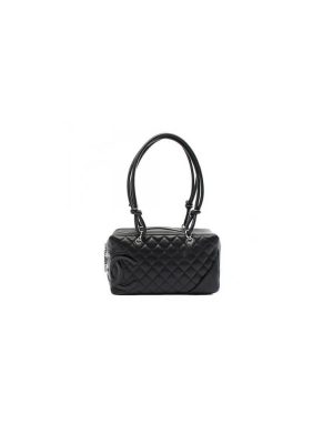 All Black Chanel Cambon Line Tote (high-end grade)