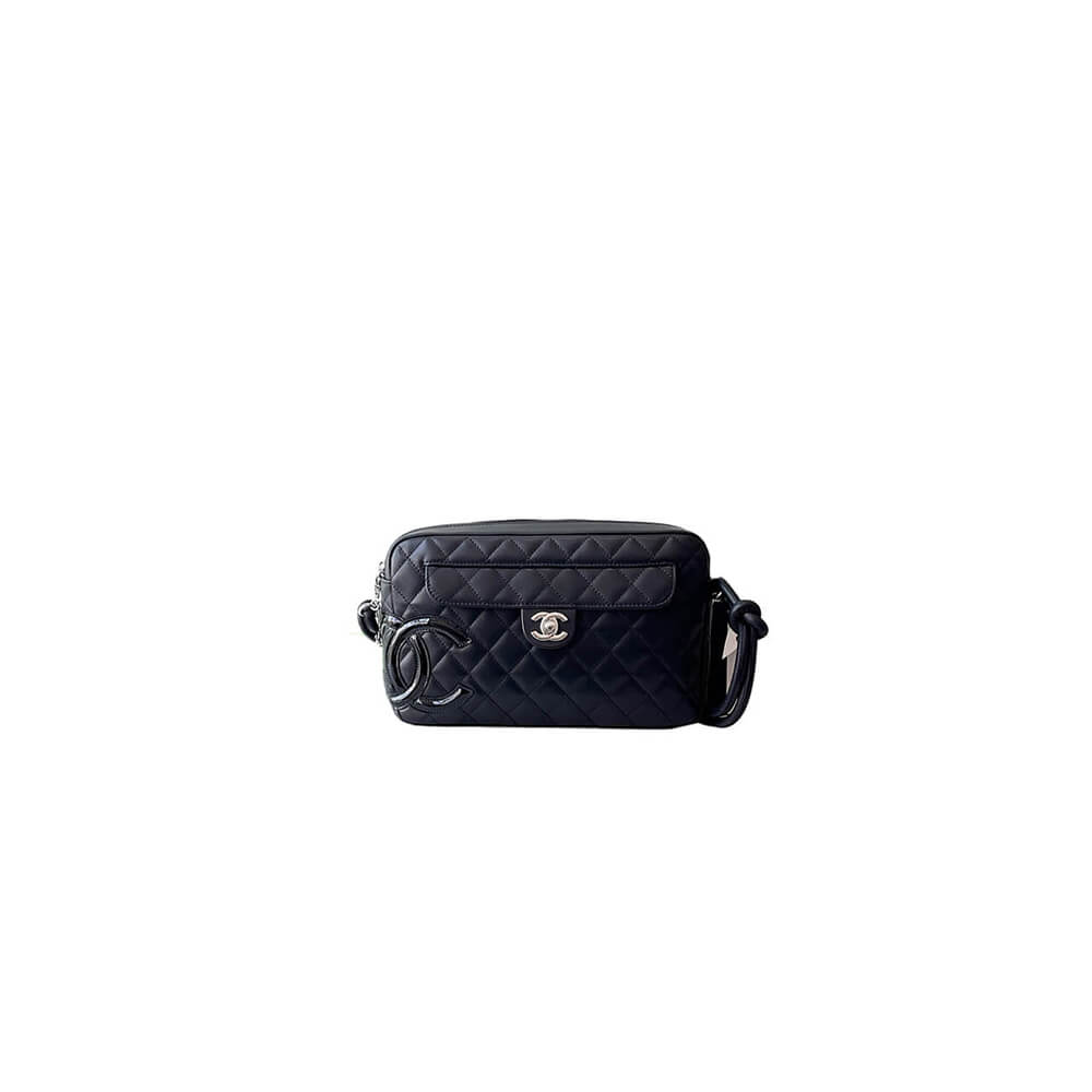 Black Chanel Cambon Camera Bag (high-end grade)
