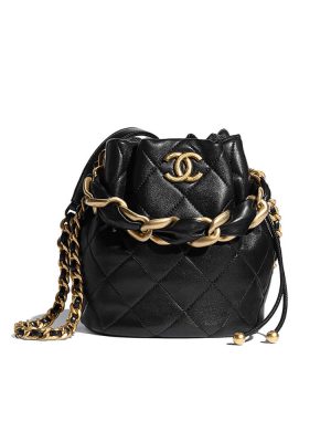CHANEL Drawstring Bag