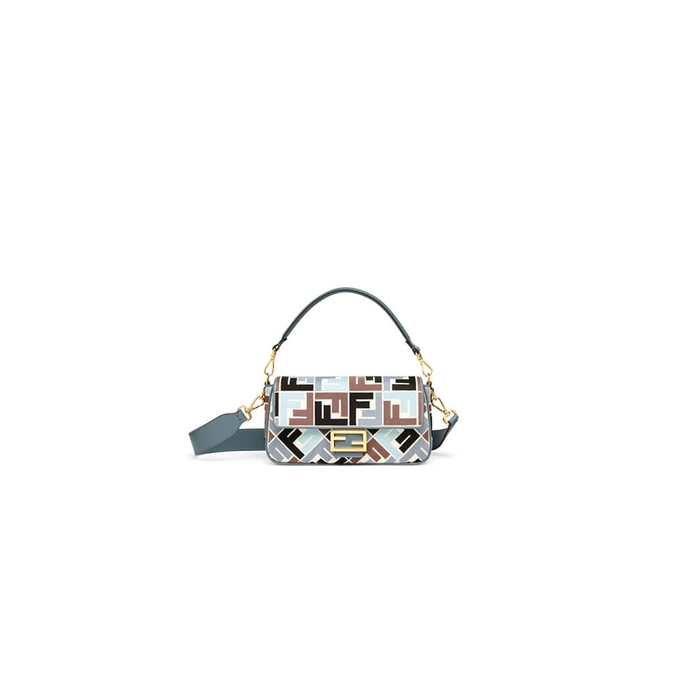 Canvas FF embroidery Fendi Baguette (high-end grade)