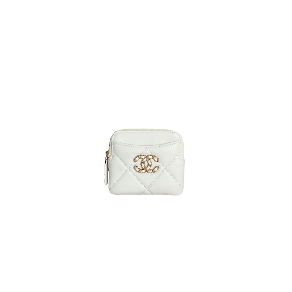 CHANEL 19 Zipped Coin Purse