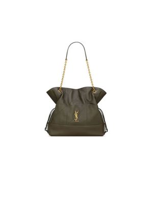 LIGHT MUSK YSL JAMIE SHOPPING BAG in lambskin