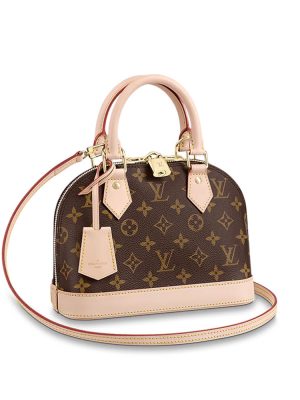 Gold Louis Vuitton ALMA BB