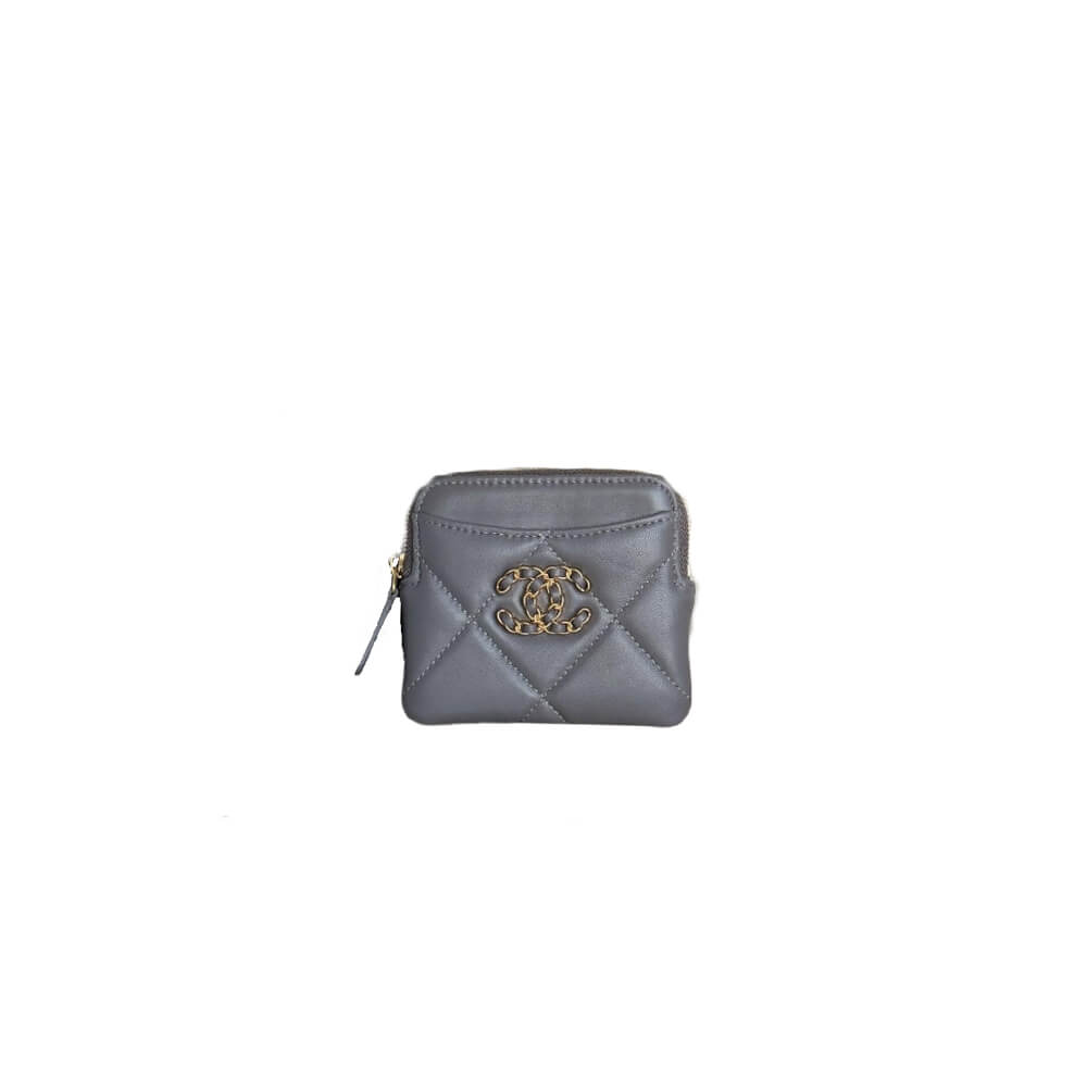 CHANEL 19 Zipped Coin Purse
