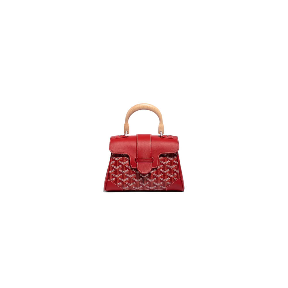 Red Goyard Saigon Souple Mini Bag