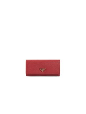 Prada Large Saffiano Leather Wallet