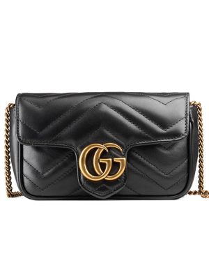 GG Marmont matelasse leather super mini bag