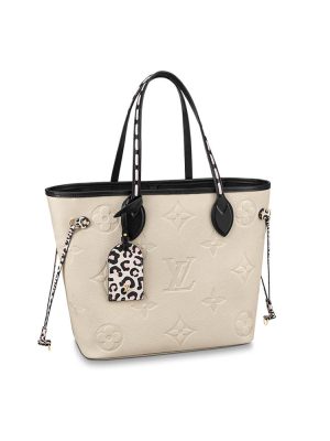 Cream Louis Vuitton NEVERFULL MM