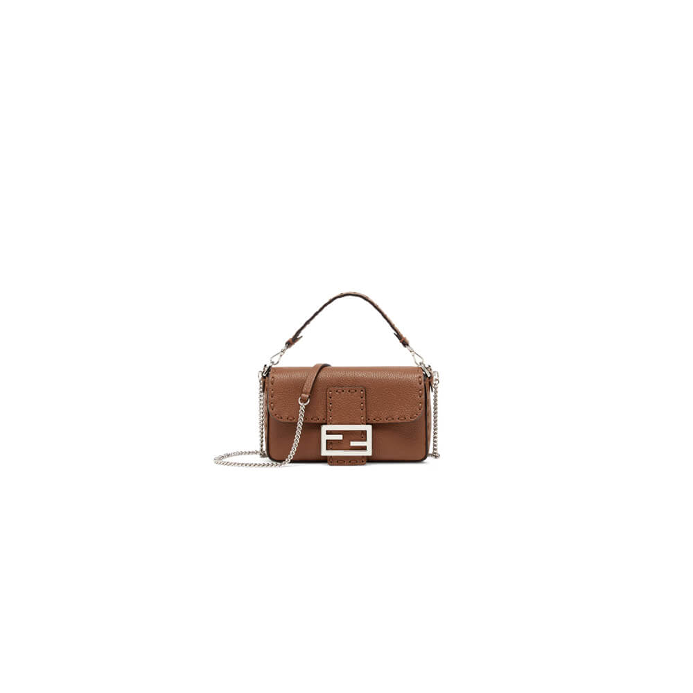 Caramel Fendi Mini Baguette