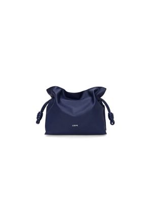 Blue LOEWE Medium Flamenco clutch in nappa calfskin (HIGH-END GRADE)