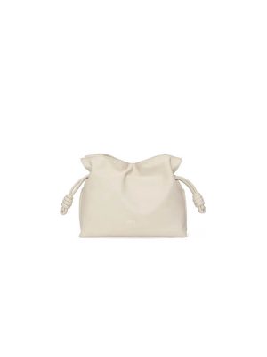 Sea Salt LOEWE Medium Flamenco clutch in nappa calfskin (HIGH-END GRADE)
