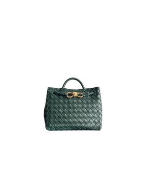 Dark Green Bottega Veneta Small Andiamo