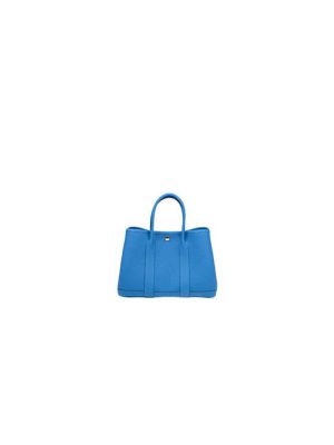 Blue Hermes Garden Party 30 Bag