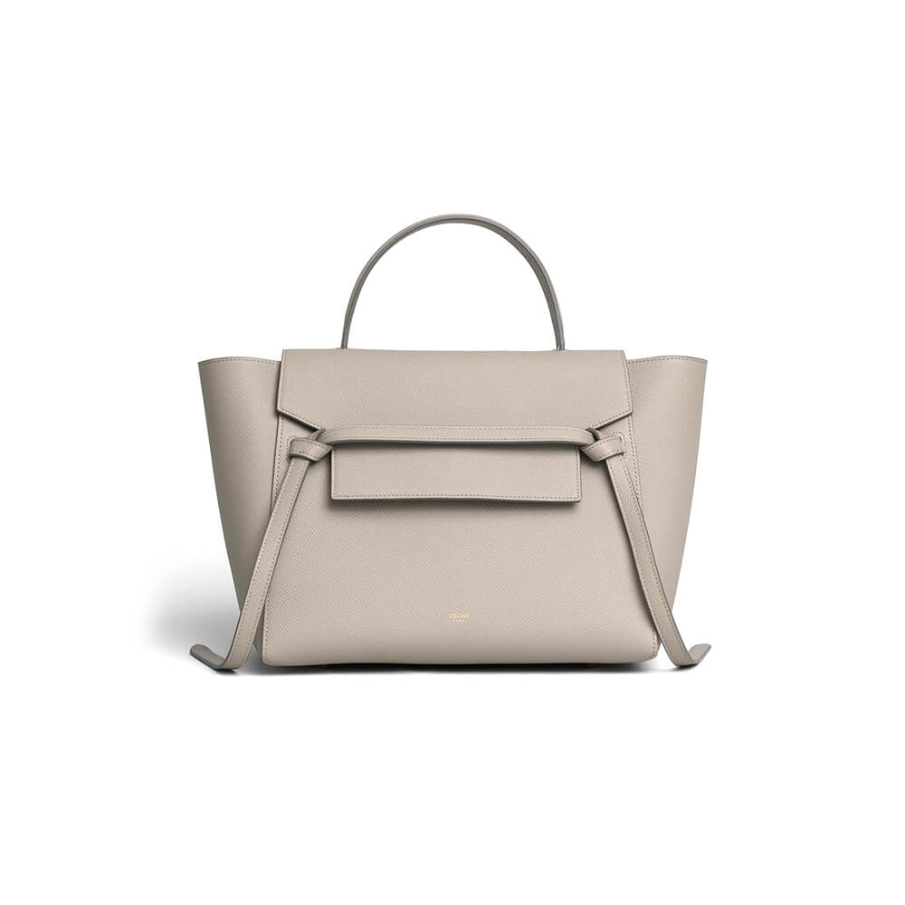 LIGHT TAUPE CELINE MINI BELT BAG