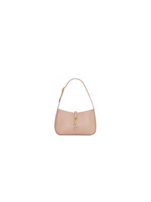Rose Sand YSL LE 5 A 7 bag in smooth leather