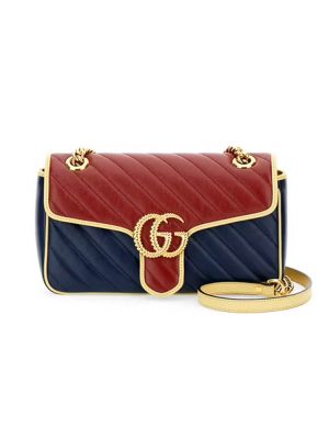 GG Marmont small matelasse shoulder bag