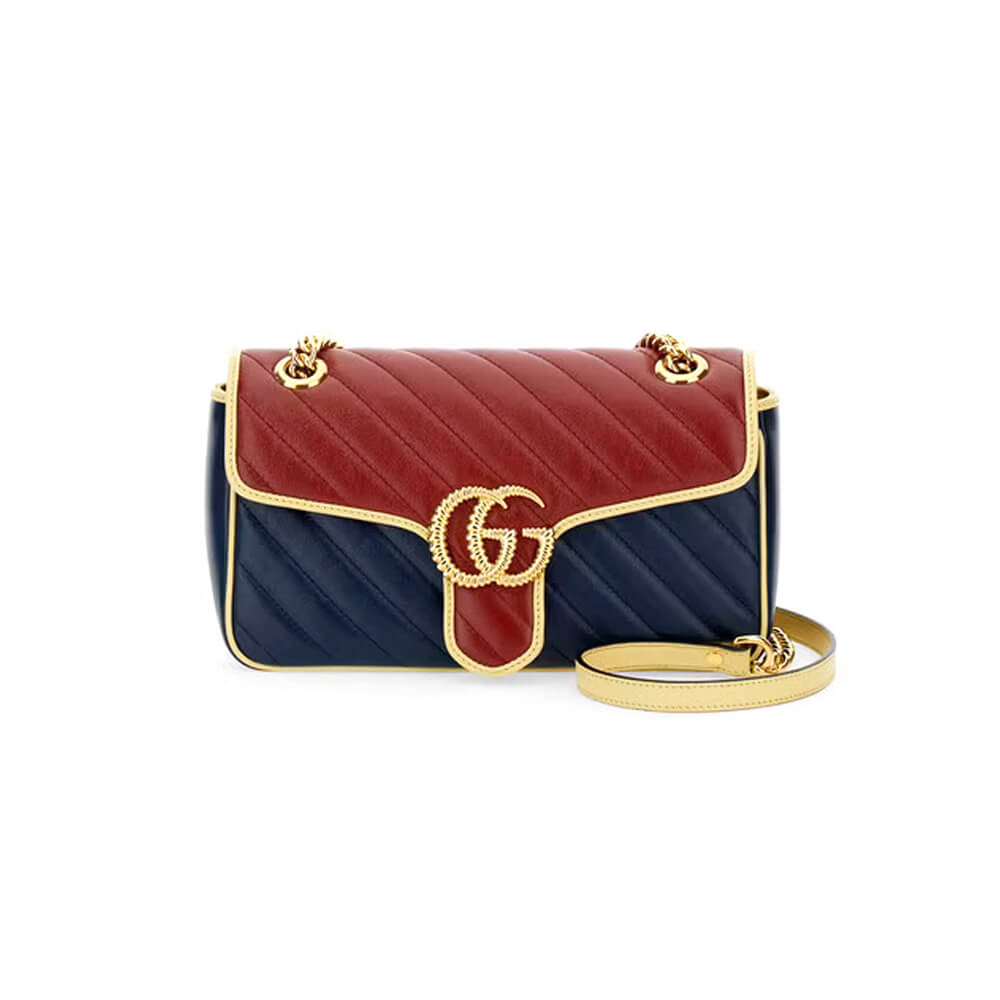 GG Marmont small matelasse shoulder bag