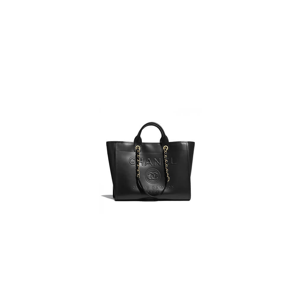 Black Chanel Small Tote Bag (high-end grade)