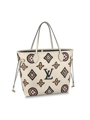 Cream LV NEVERFULL MM